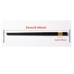 10 Pairs Fiberglass Non-slip Reusable Chinese Chopsticks High Temp Resistant