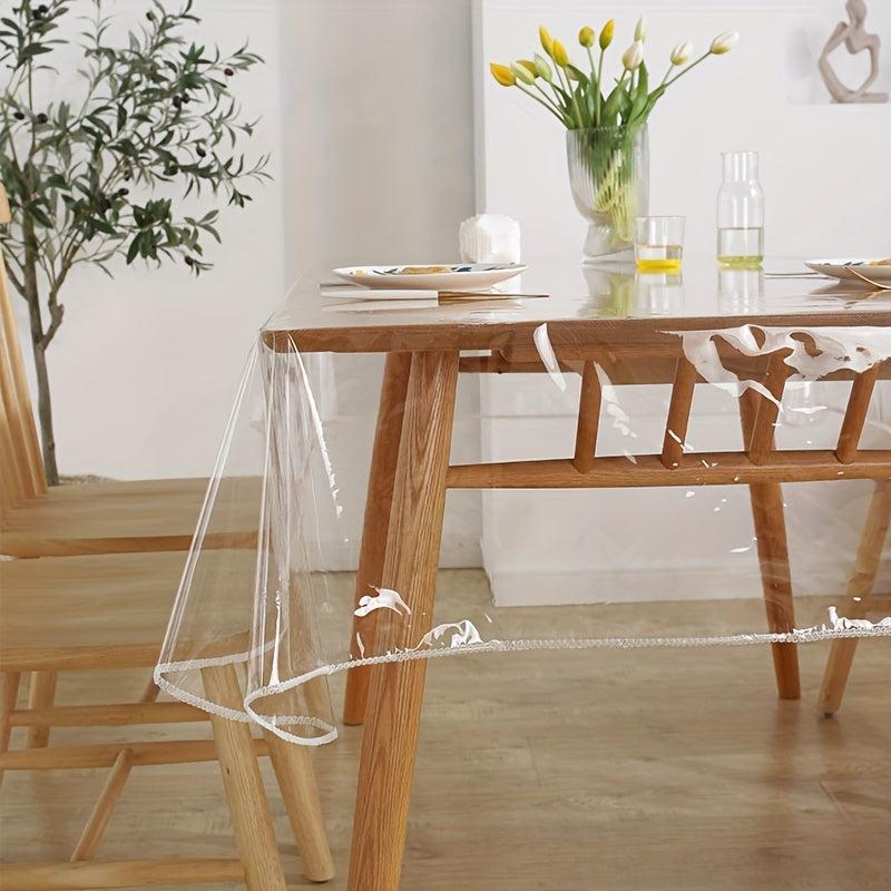 Waterproof PVC Table Cloth - Washable & Iron Resistant