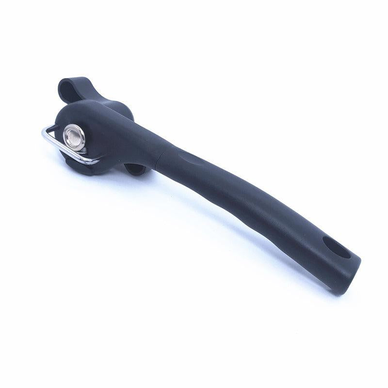 Easy Grip Manual Can Opener with Safety Lid for Kitchen Use