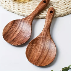 Cork Soup Spoon Wooden Shovel Non-stick Pot Rice Spoon