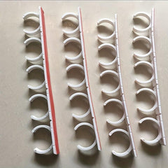 4pcs Wall Mounted Spice Gripper Clips - Organize Your Seasoning Jars Easily