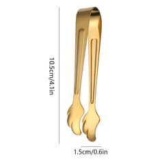 Wings Shaped Mini Food Tongs Stainless Steel Sugar Tongs Ice Tong