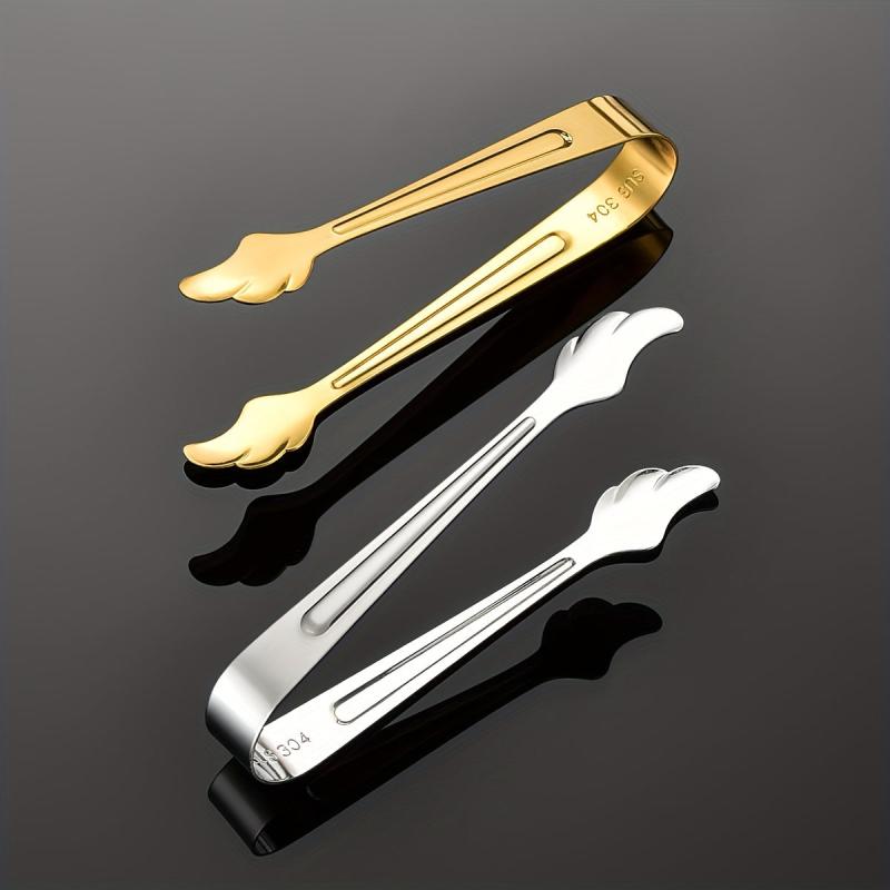 Wings Shaped Mini Food Tongs Stainless Steel Sugar Tongs Ice Tong