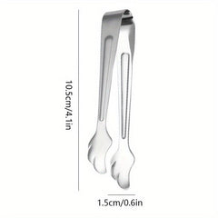 Wings Shaped Mini Food Tongs Stainless Steel Sugar Tongs Ice Tong