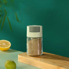 Quantitative Salt Control Shaker Glass Seasoning Jar