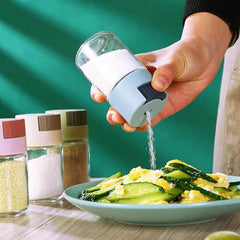 Quantitative Salt Control Shaker Glass Seasoning Jar