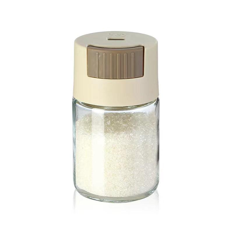 Quantitative Salt Control Shaker Glass Seasoning Jar