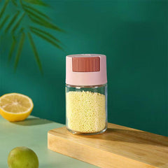 Quantitative Salt Control Shaker Glass Seasoning Jar