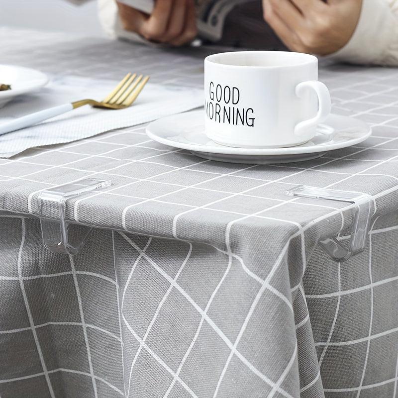 4pcs Heavy Duty Tablecloth Clips for Events and Parties