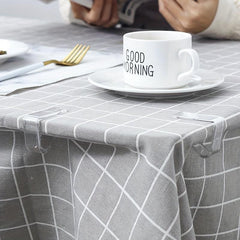 4pcs Heavy Duty Tablecloth Clips for Events and Parties