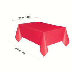 Plastic Rectangle Table Cover Cloth Wipe Covers