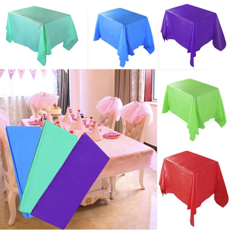 Plastic Rectangle Table Cover Cloth Wipe Covers