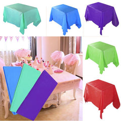 Plastic Rectangle Table Cover Cloth Wipe Covers
