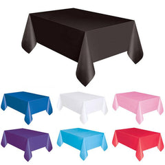 Plastic Rectangle Table Cover Cloth Wipe Covers