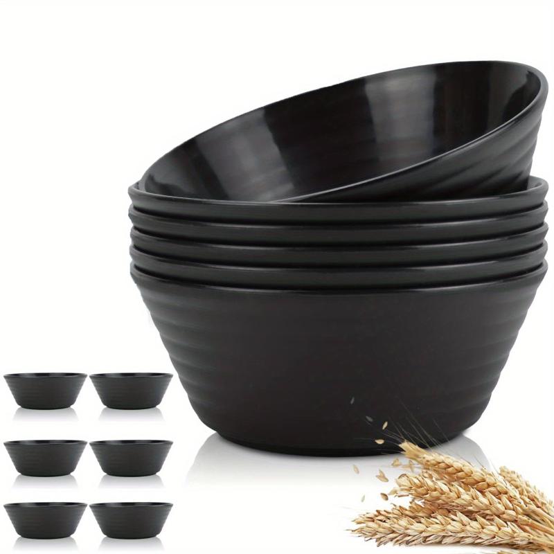 6 PCS Unbreakable Cereal Bowls 36 OZ 50OZ Soup Bowl Sets BPA Eco Friendly Bowl