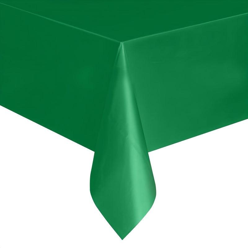 Plastic Tablecloth Disposable Wedding Tableware