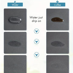 Coffee Maker Mat for Kitchen Counter, Absorbent Dish Drying Mat, Bar Accessories
