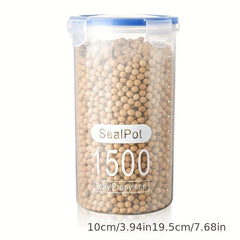 1pc Clear Food Storage Box Plastic Grain Storage Box Moisture proof