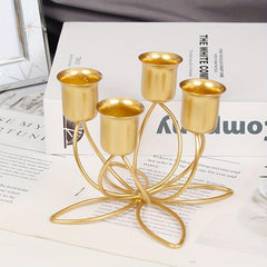 Nordic Lotus Candle Holder for Romantic Dinners Weddings Home Decor