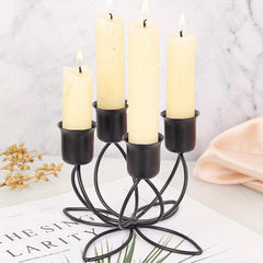Nordic Lotus Candle Holder for Romantic Dinners Weddings Home Decor