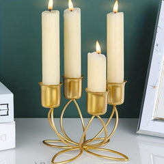 Nordic Lotus Candle Holder for Romantic Dinners Weddings Home Decor