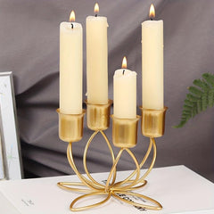 Nordic Lotus Candle Holder for Romantic Dinners Weddings Home Decor
