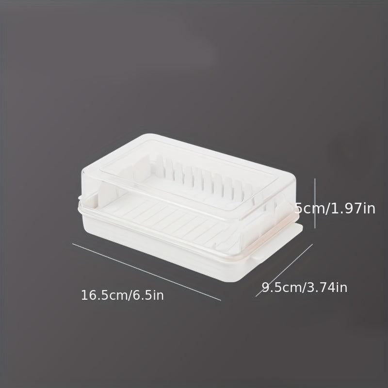 Butter Cutter Cheese Container with Lid Slic