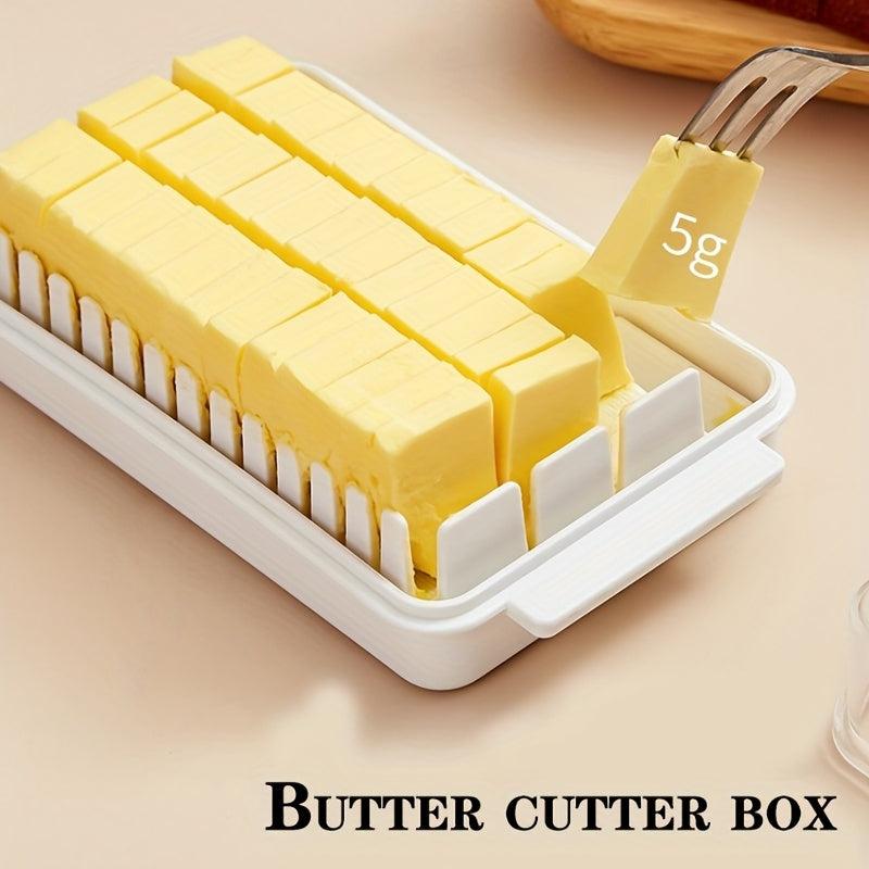 Butter Cutter Cheese Container with Lid Slic