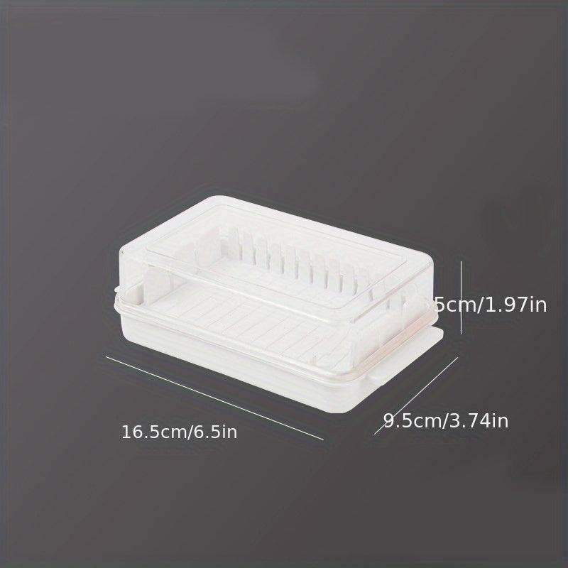 Butter Cutter Cheese Container with Lid Slic