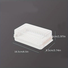 Butter Cutter Cheese Container with Lid Slic