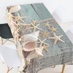 Waterproof Rectangular Tablecloth for Dining and Coffee Tables