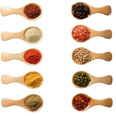10pcs Small Wooden Spoons Short Handle for Jams Condiments Spices Sugar Coffee