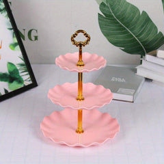 3-Tier Cake Stand Cupcake Display Wedding Party Tray Kitchen Supplies