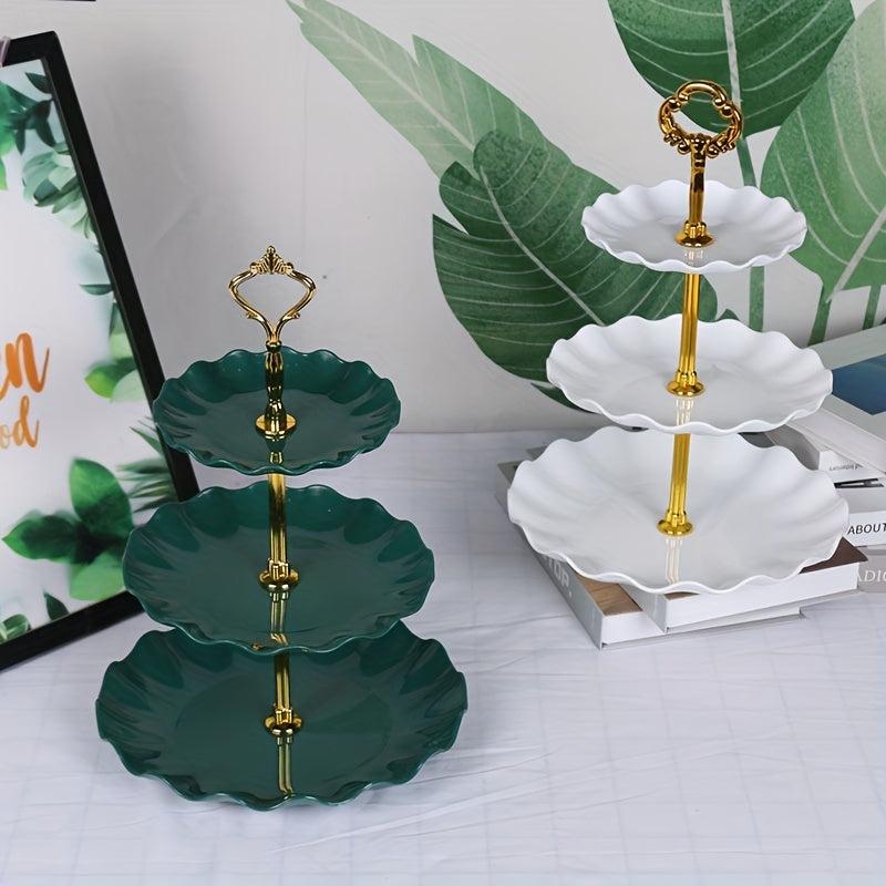 3-Tier Cake Stand Cupcake Display Wedding Party Tray Kitchen Supplies