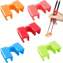 5Pcs Reusable Chopsticks Helpers Training Chopstick Hinges Connector