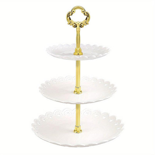 3 Tier Serving Stand Tray Cupcake Dessert Table Decoration Party
