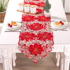 Christmas Printed Table Runner Party Picnic Table Cloth Table Decoration