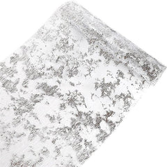 Golden Sequin Foil Metallic Mesh Table Runner