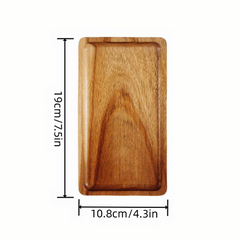 Wooden Platters and Trays for Snacks Cake Desserts Drinks Fruits