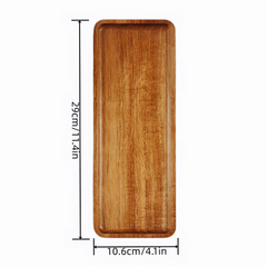 Wooden Platters and Trays for Snacks Cake Desserts Drinks Fruits