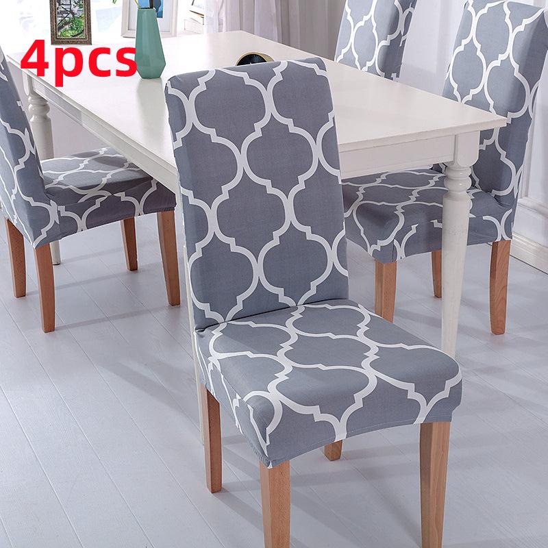 Stretch Chair Cover For Dining Room Printed Stretch Dining Chair Sofa Cover