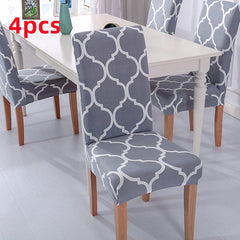 Stretch Chair Cover For Dining Room Printed Stretch Dining Chair Sofa Cover