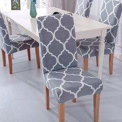 Stretch Chair Cover For Dining Room Printed Stretch Dining Chair Sofa Cover