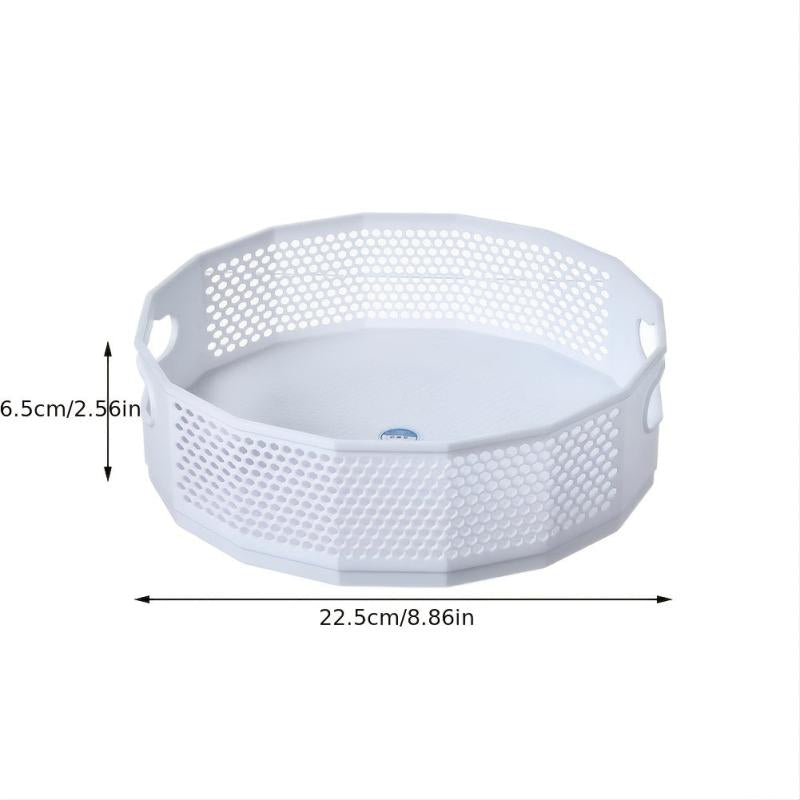 Rotating Kitchen Spice Rack Seasoning Bottle Tray Organizer