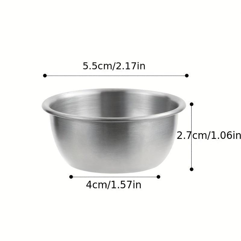 4pcs Stainless Steel Sauce Cup for Sushi & Steak