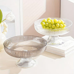 Transparent Fruit Bowl Serving Tray for Home Decor Wedding