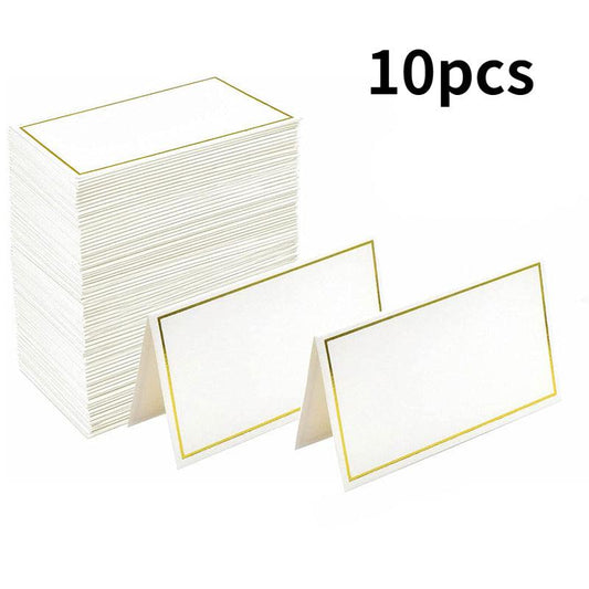 10pcs Tent Place Cards for Weddings Holidays and Parties