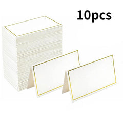 10pcs Tent Place Cards for Weddings Holidays and Parties