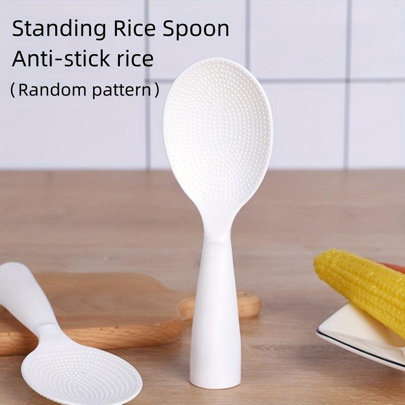 Non Stick Vertical Rice Spoon for Easy Home Kitchen Cooking