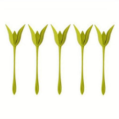 5pcs Flower Napkin Holder Table Decoration for Gatherings and Parties
